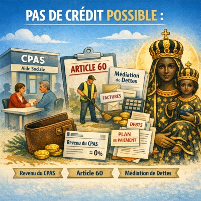 Les différents type de revenus ou l'ont ne peut pas obtenir de crédit.